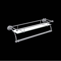 Perrin & Rowe U.6975APC - Wall Mount Glass Vanity Shelf