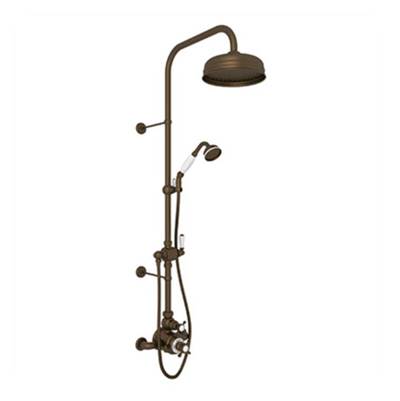 Perrin & Rowe U.KIT1NX-EB - Edwardian™ 3/4" Exposed Wall Mount Thermostatic Shower System