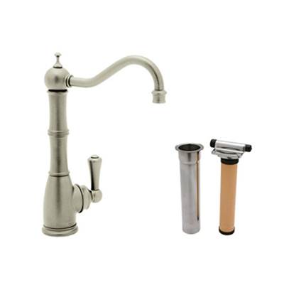 Perrin & Rowe U.KIT1621L-STN-2 - Edwardian™ Filter Kitchen Faucet Kit