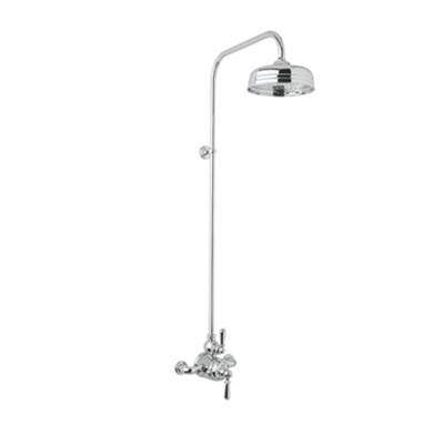 Perrin & Rowe U.KIT2L-EB - Edwardian™ 3/4" Exposed Wall Mount Thermostatic Shower System
