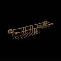 Perrin & Rowe U.6962EB - 20" Bottle Basket With Soap Tray