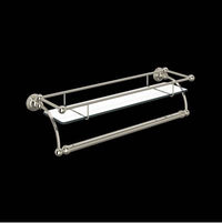 Perrin & Rowe U.6975PN - Wall Mount Glass Vanity Shelf