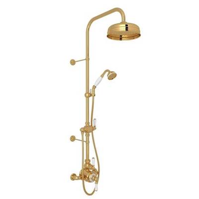 Perrin & Rowe U.KIT1NL-EG - Edwardian™ 3/4" Exposed Wall Mount Thermostatic Shower System