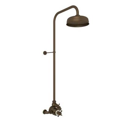 Perrin & Rowe U.KIT2X-EB - Edwardian™ 3/4" Exposed Wall Mount Thermostatic Shower System