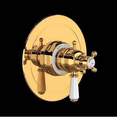 Perrin & Rowe U.TEW44W1L-EG - Edwardian™ 1/2" Therm & Pressure Balance Trim With 2 Functions