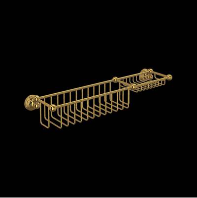 Perrin & Rowe U.6962ULB - 20" Bottle Basket With Soap Tray
