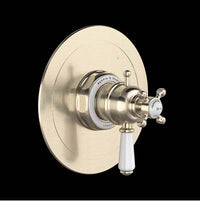 Perrin & Rowe U.TEW45W1L-STN - Edwardian™ 1/2" Therm & Pressure Balance Trim With 5 Functions