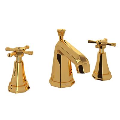 Perrin & Rowe U.3142X-EG-2 - Deco™ Widespread Lavatory Faucet
