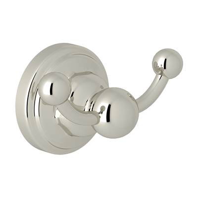 Perrin & Rowe U.6922PN - Edwardian™ Double Robe Hook
