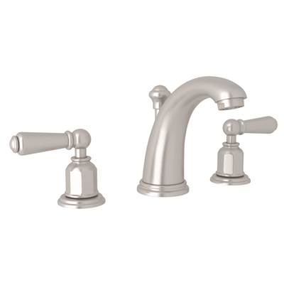 Perrin & Rowe U.3760L-STN-2 - Edwardian™ Widespread Lavatory Faucet