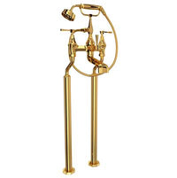 Perrin & Rowe U.3120LS/1-EG - Deco™ Floor Mount Tub Filler