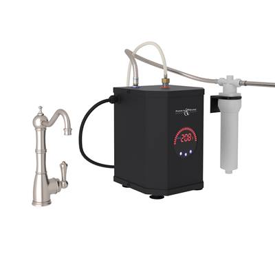 Perrin & Rowe U.KIT1323LS-STN-2 - Edwardian™ Hot Water Dispenser, Tank And Filter Kit