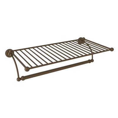 Perrin & Rowe U.6961EB - Edwardian™ Wall Mount Towel Shelf