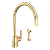 Perrin & Rowe U.4846LS-SEG-2 - Holborn™ Kitchen Faucet With Side Spray