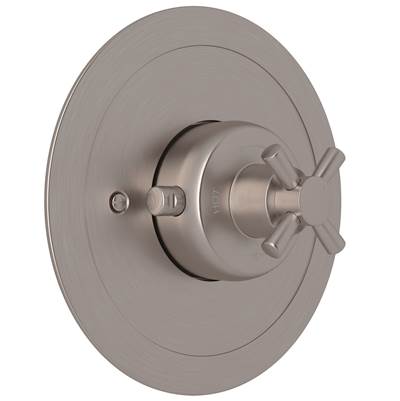 Perrin & Rowe U.5886X-STN/TO - Holborn™ 3/4" Thermostatic Trim Without Volume Control