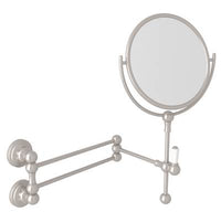 Perrin & Rowe U.6918STN - Wall Mount Makeup Mirror