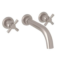 Perrin & Rowe U.3332X-STN/TO - Holborn™ Wall Mount Tub Filler Trim