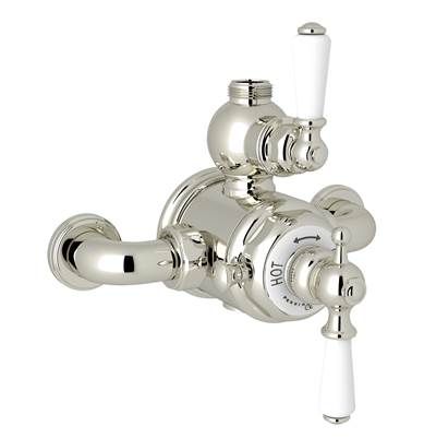 Perrin & Rowe U.5550L-PN - Edwardian™ 3/4" Exposed Therm Valve With Volume And Temperature Control