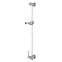 Perrin & Rowe U.5350STN - 24" Slide Bar With Integrated Volume Control And Outlet