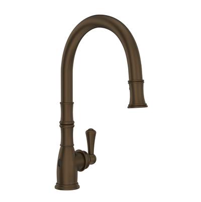Perrin & Rowe U.4734EB-2 - Georgian Era™ Pull-Down Touchless Kitchen Faucet