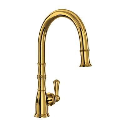 Perrin & Rowe U.4734ULB-2 - Georgian Era™ Pull-Down Touchless Kitchen Faucet