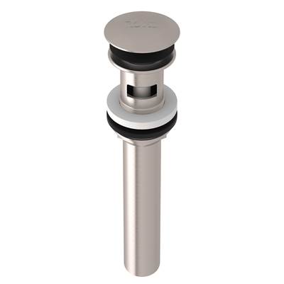 Perrin & Rowe 5447STN - Lavatory Push Drain With Overflow
