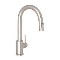 Perrin & Rowe U.4043STN-2 - Holborn™ Pull-Down Bar/Food Prep Kitchen Faucet