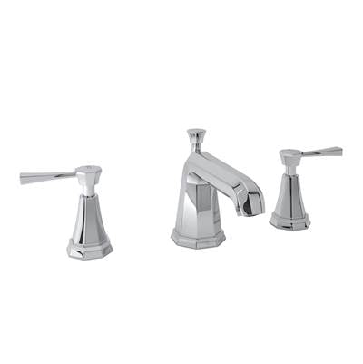 Perrin & Rowe U.3141LS-APC-2 - Deco™ Widespread Lavatory Faucet