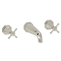 Perrin & Rowe U.3179X-PN/TO - Deco™ Wall Mount Tub Filler Trim