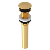 Perrin & Rowe 5445EG - Lavatory Push Drain Without Overflow