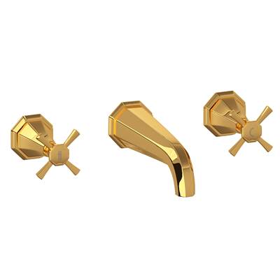 Perrin & Rowe U.3179X-EG/TO - Deco™ Wall Mount Tub Filler Trim