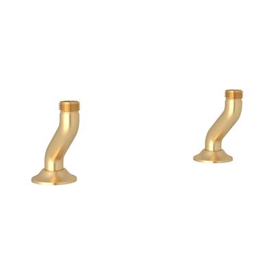 Perrin & Rowe U.6793SEG-2 - Georgian Era™ Bridge Kitchen Faucet Deck Unions