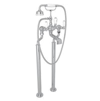 Perrin & Rowe U.3520L/1-APC - Traditional Floor Mount Tub Filler