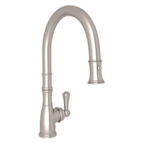 Perrin & Rowe U.4744STN-2 - Georgian Era™ Pull-Down Kitchen Faucet