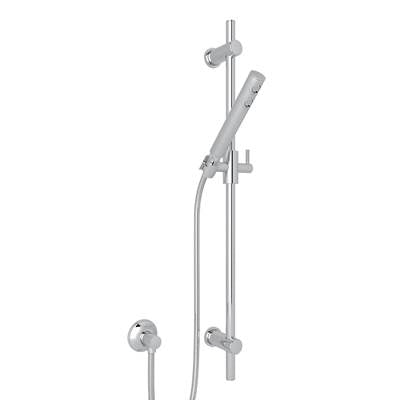 Perrin & Rowe 1600APC - Handshower Set With 30" Slide Bar and Single Function Handshower