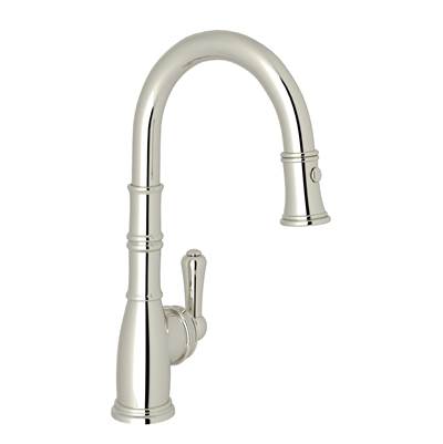 Perrin & Rowe U.4743PN-2 - Georgian Era™ Pull-Down Bar/Food Prep Kitchen Faucet