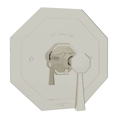 Perrin & Rowe U.5157LS-PN/TO - Deco™ 3/4" Thermostatic Trim Without Volume Control