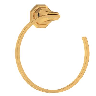 Perrin & Rowe U.6135EG - Deco™ Towel Ring
