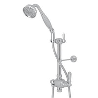 Perrin & Rowe U.5373NLS-APC - Riser Diverter, Handshower, Handshower Holder, Hose and 8" Thermostatic Outlet
