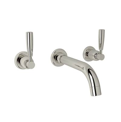 Perrin & Rowe U.3321LS-PN/TO-2 - Holborn™ Wall Mount Lavatory Faucet Trim