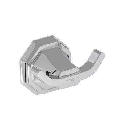 Perrin & Rowe U.6122APC - Deco™ Double Robe Hook