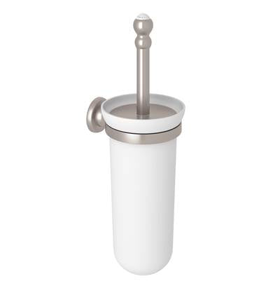 Perrin & Rowe U.6938STN - Wall Mount Toilet Brush Holder
