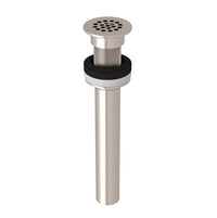 Perrin & Rowe 6442STN - Lavatory Grid Drain Without Overflow