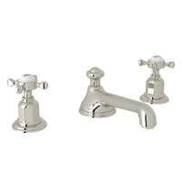 Perrin & Rowe U.3706X-PN-2 - Edwardian™ Widespread Lavatory Faucet With Low Spout