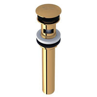 Perrin & Rowe 5447ULB - Lavatory Push Drain With Overflow