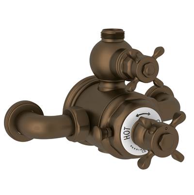 Perrin & Rowe U.5552X-EB - Edwardian™ 3/4" Exposed Therm Valve With Volume And Temperature Control