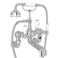 Perrin & Rowe U.3510L/1-APC - Traditional Exposed Wall Mount Tub Filler