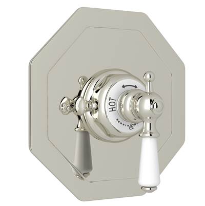 Perrin & Rowe U.5585L-PN/TO - Edwardian™ 3/4" Octagonal Thermostatic Trim Without Volume Control