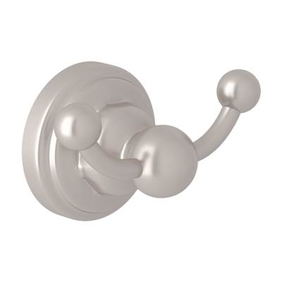Perrin & Rowe U.6922STN - Edwardian™ Double Robe Hook