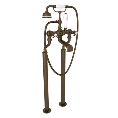 Perrin & Rowe U.3521X/1-EB - Traditional Floor Mount Tub Filler